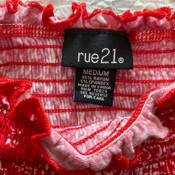 2 medium off the shoulder smock tops - Picture 4 of 5